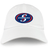 An EMB Alpha Broder Stormers Rugby Cotton Twill Dad Cap with the letter s on it, representing the Stormers rugby team.