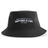 Introducing the South Orange County Raptors Sustainable Bucket Hat by EMB S&S Activewear—a black unstructured bucket hat featuring “South Orange County Raptors Rugby Est. 2005” embroidered in white and blue text on the front. Made from recycled polyester, this eco-friendly hat combines sustainable style with comfortable, everyday wear.