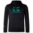 The Canterbury Tartan CCC Club Lightweight Hoodie by WRS Canterbury is a lightweight black hoodie with a teal CCC Kiwi tartan logo, featuring a cozy hood and kangaroo pocket.