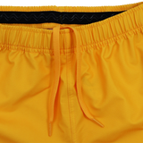 Close-up of the waistband on the Leinster 25/26 Away Pro Short by Castore, showing an elastic band, black inner lining, and visible drawstring.