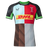 The Harlequins Pro Home Jersey 23/24 by Castore is a multi-colored rugby jersey featuring DHL, Castore, and club logos on the front.