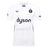 The Bath Rugby 25/26 Away Jersey by Castore is a white short-sleeve top with black "dyson" and "washG1" logos on the front, plus additional sponsor logos on the sleeves and chest.