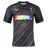 The Harlequins Replica Pride Jersey 23/24 by Castore is a black rugby jersey with diagonal rainbow stripes, featuring DHL and Castore logos plus the Harlequins emblem on the chest.