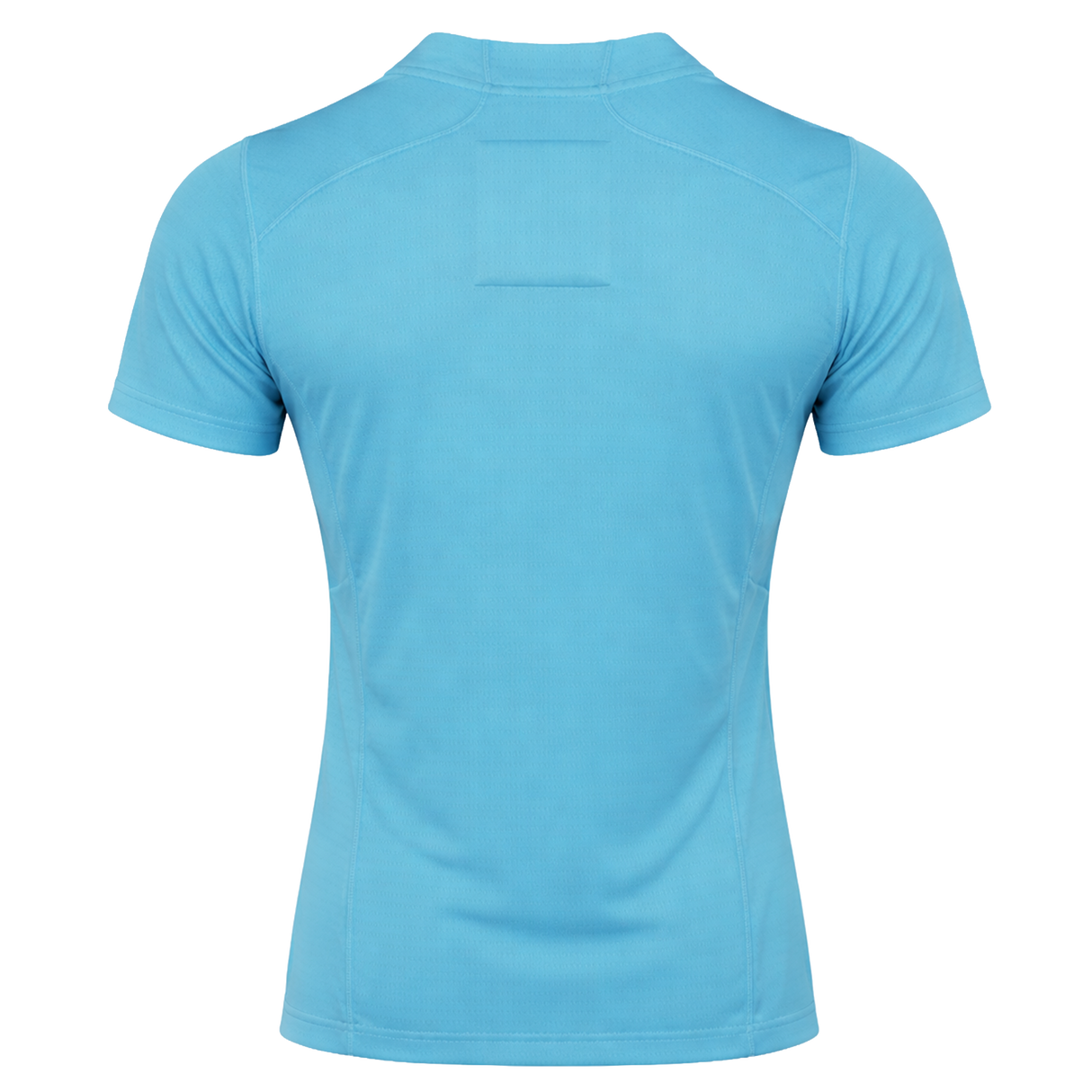 The USA Rugby 24/25 Pro Training Jersey by Castore is displayed from the back in plain light blue against a white background.