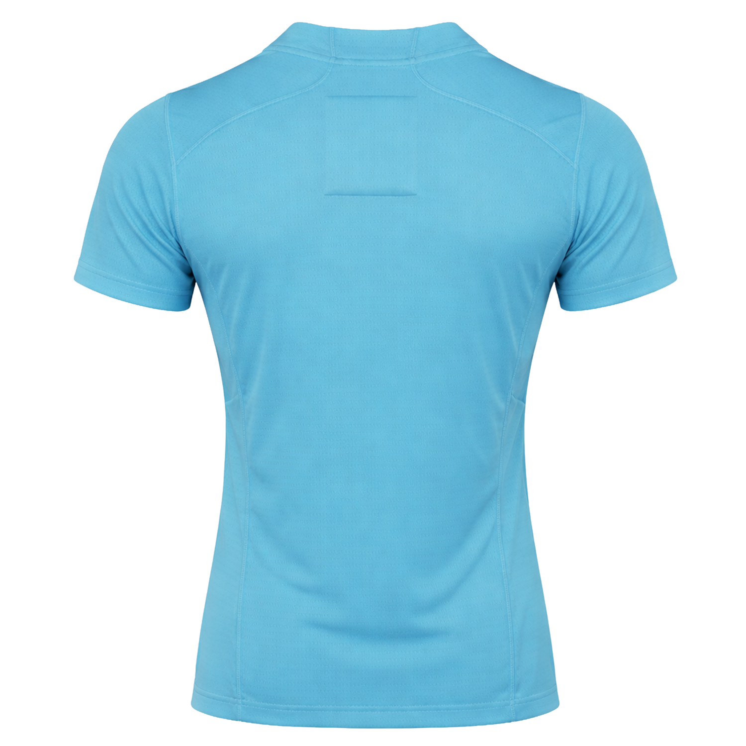The USA Rugby 24/25 Pro Training Jersey by Castore is displayed from the back in plain light blue against a white background.