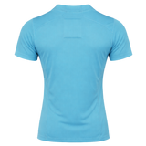 The USA Rugby 24/25 Pro Training Jersey by Castore is displayed from the back in plain light blue against a white background.