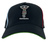 The Harlequins Club Cap 24/25 by Castore showcases a unique black design, highlighted with an embroidered Harlequins logo on the front. It incorporates red, white, and blue accents on the sides, complemented by a green underside of the brim, and includes a breathable mesh back for enhanced comfort.