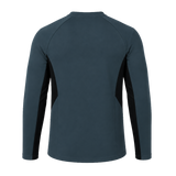 The Bath 24/25 Pro Players Long Sleeve Tee by Castore is shown from the back in dark teal with black panels, inspired by Castore’s Pro Players shirt—perfect for performance-driven training sessions.