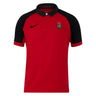 A red and black RC Toulon Home Rugby Jersey 23/24 by Nike soccer shirt.