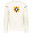 The Tonga Heritage Prep Vintage Shield Hoodie by WRS Augusta is a white hoodie featuring a colorful vintage shield with a bird and "1924" on the front—a classic must-have for rugby style.