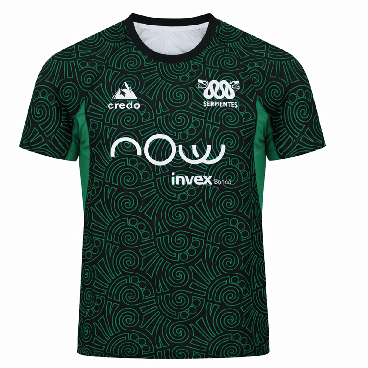 Las Serpientes Mexico Rugby Training Jersey by Credo Rugby / World Las Serpientes Mexico Rugby Training Jersey by Credo Rugby / World