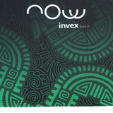 The image features the “now invex Banco” logo on a dark background with green, abstract, Aztec-inspired patterns like those on the Las Serpientes Mexico Rugby Tank Top by Credo Rugby.