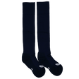 A pair of USA Rugby 22/23 Home Socks by Castore in black, laid flat on a white background.