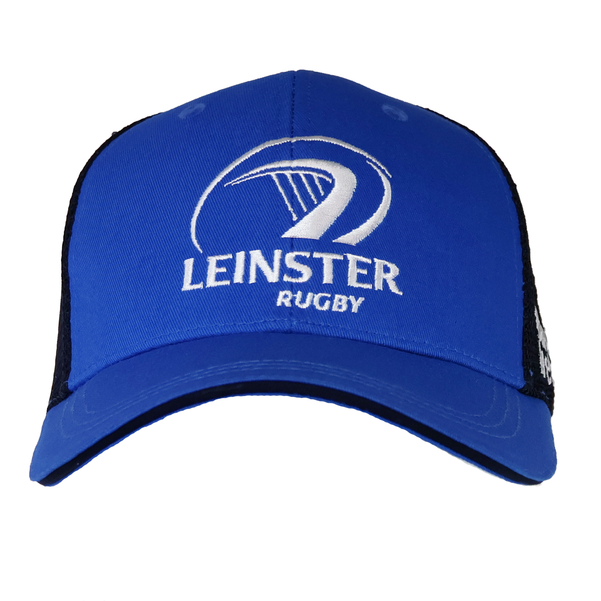 The Leinster Adjustable Cap 24/25 by Castore features the Leinster Rugby logo and white embroidered text on the front, designed for comfort and style.