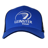 The Leinster Adjustable Cap 24/25 by Castore features the Leinster Rugby logo and white embroidered text on the front, designed for comfort and style.