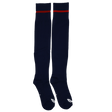 Show your Eagles pride with the USA Rugby 24/25 Home Socks by Castore—long navy blue socks featuring a single red stripe near the top, perfect for dedicated fans.