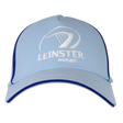 The Leinster Club Cap 24/25 by Castore features a light blue design with the team logo and white text embroidered on the front—a must-have for any rugby fan's collection.