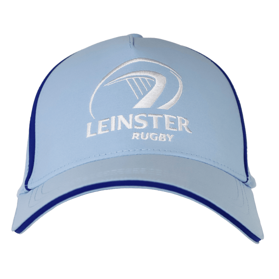 The Castore Leinster 24/25 Club Cap is light blue with "Leinster Rugby" embroidered in white on the front.