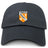 The University of Tennessee Adult Low-Profile Cotton Twill Dad Cap by EMB S&S Activewear features a black cotton twill build and a Tennessee Rugby logo patch with an orange and black shield, white text, and embroidered team branding.