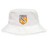 The University of Tennessee Crusher Bucket Cap by EMB S&S Activewear is a custom cotton twill hat featuring the Tennessee Rugby club logo with bold orange and black accents on the front.