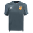 The EMB Canterbury University of Tennessee Vapodri Evader Jersey is a plain gray rugby jersey with moisture-wicking tech, featuring the Canterbury logo on the right chest and a Tennessee Rugby club badge on the left chest.