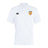 The University of Tennessee Club Dry Polo by EMB Canterbury features the brand logo on the right chest and Tennessee Rugby badge on the left, with Vapodri tech for breathability—ideal for active wear.