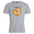 The University of Tennessee Club Plain Tee by WRS Canterbury is a light gray cotton blend shirt featuring a "Tennessee Rugby" logo with orange and black accents and "Est. 1970" on the front.