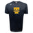 The Tacoma Tsunami Rugby Tempo Vapodri T-Shirt by WRS Canterbury features a black short-sleeve design, gold "T" and "TACOMA RUGBY" front text, moisture-wicking fabric, and the Canterbury logo on the right shoulder.