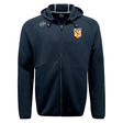 The University of Tennessee Tempo Vapodri Full-Zip Hoodie by EMB Canterbury features a hood, front pockets, left chest and right shoulder logos, plus moisture-wicking fabric for all-day comfort.