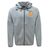 The University of Tennessee Tempo Vapodri Full-Zip Hoodie by EMB Canterbury features moisture-wicking fabric, a hood, the Canterbury logo on the right chest, and a Tennessee Rugby emblem on the left.