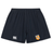 The University of Tennessee Yokohama Short by EMB Canterbury features lightweight, durable black fabric, an elastic waistband, a white Canterbury logo on the left leg, and a Tennessee Rugby badge on the right.