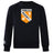 The University of Tennessee Club Crew Sweatshirt by Canterbury in black features a large "Tennessee Rugby" crest with torch, star, and "EST. 1970" on the front, plus an embroidered WRS Canterbury logo on the left sleeve.
