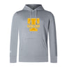 Show your support with the Tacoma Tsunami Rugby Club Lightweight Hoodie by WRS Canterbury, featuring a large yellow "T" and "Tacoma Rugby" on light gray fabric. Perfect for fans wanting a custom look.