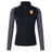 The University of Tennessee Women's Elite First Layer by EMB Canterbury is a black and gray long-sleeve pullover featuring a quarter-zip neck, left chest crest logo, and advanced VapoDri technology for moisture control.