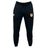 The University of Tennessee Leisure Sweatpant by EMB Canterbury features a white "CCC" logo on the left thigh, a colorful "Tennessee" badge on the right, and is crafted from sustainable fleece for comfort and style.