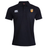 Black University of Tennessee Waimak Polo by EMB Canterbury with short sleeves, Canterbury logo on the right chest, and a "CENTAURS RUGBY" shield badge on the left. Classic rugby shirt style inspired by the Waimak Rugby Polo.