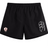 EMB Canterbury’s West Potomac RFC Tactic Short is designed for gym training, featuring a small crest with text on the left leg and a large abstract white logo on the right leg.