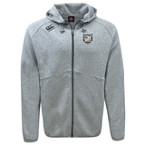 Troy University Rugby Tempo Vapodri Full-Zip Hoodie by EMB Canterbury with a zip-up design, featuring embroidered Canterbury branding on the left chest and sleeve.