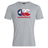 Show your rugby pride with the WRS Canterbury Texas CCC Flag Club T-shirt, featuring short sleeves and a grey design with the red, white, and blue CCC Flag Club logo plus "canterbury" in red below.