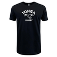 A Nations of Rugby Tonga Rugby Supersoft Tee featuring the Tonga Rugby design by WRS LAT.