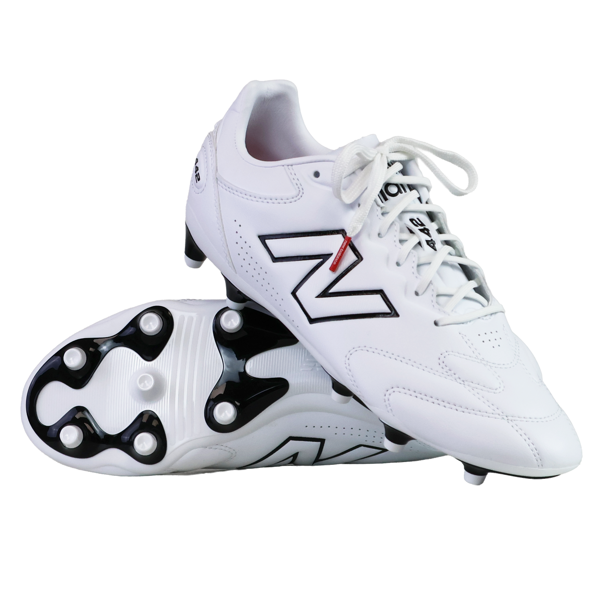 New Balance 442 Pro FG v3 - White/Black
