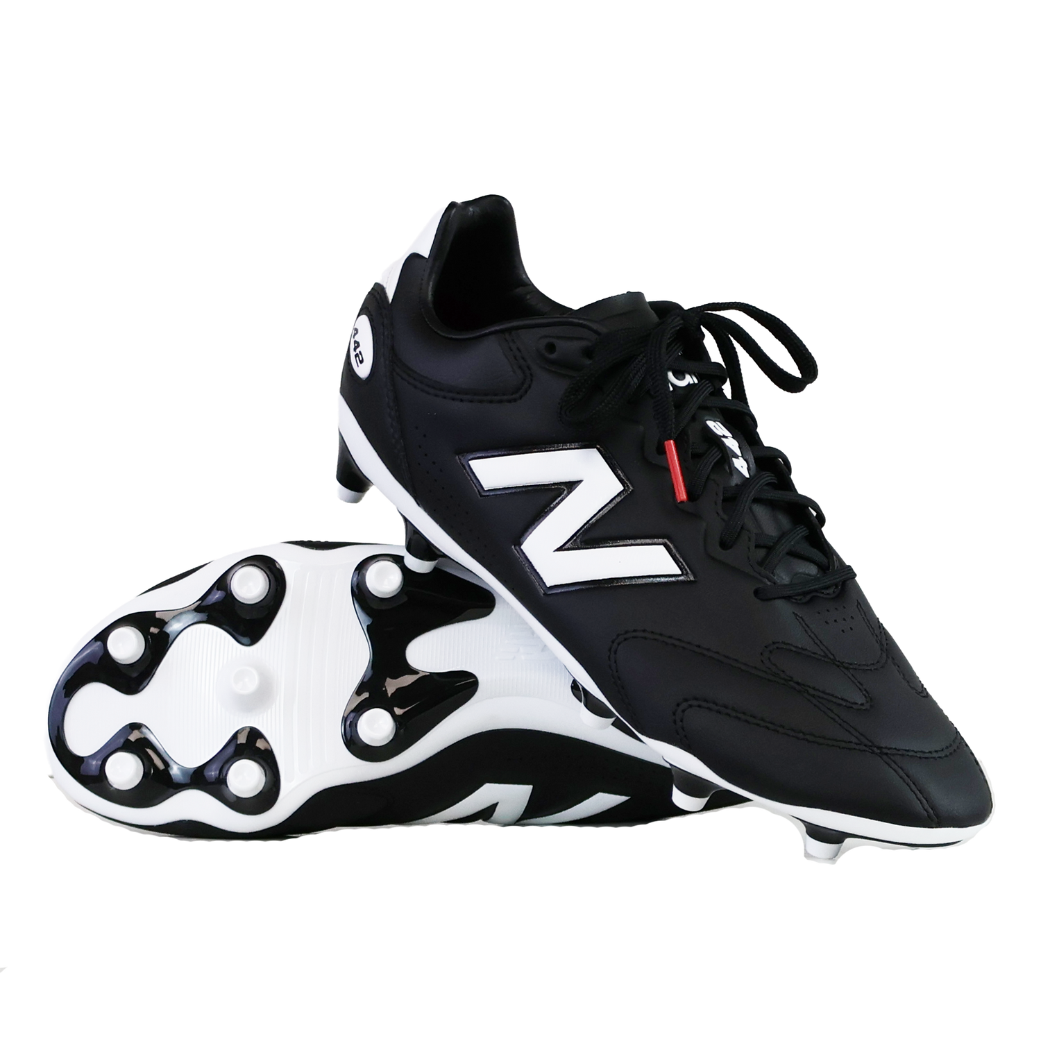New Balance 442 Pro FG v3 - Black/White