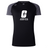 The UNC Charlotte Women's Elite Training Tee by Canterbury is a black and gray short-sleeved rugby shirt adorned with the "Charlotte Rugby Club" logo on the front. Crafted from lightweight fabric, this elite training tee by WRS Canterbury is engineered with Vapodri technology to ensure you stay cool and comfortable both on and off the field.