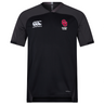 Explore the sleek black University of Oklahoma Women Vapodri Evader Jersey by EMB Canterbury, featuring short sleeves, the Canterbury logo on the left chest, and "OU Rugby Club" emblem on the right. Enhanced with moisture-wicking technology for superior comfort and performance.