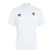 The EMB Canterbury University of Oklahoma Women Club Dry Polo showcases the Canterbury logo on the left and a red "OU" emblem on the right. Made with breathable Vapodri Technology, it offers both comfort and style, making it an ideal wardrobe addition.