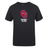 The University of Oklahoma Women Club Plain Tee by WRS Canterbury is a black cotton blend T-shirt with a prominent "OU Rugby Club" logo in vibrant red and white on the front.