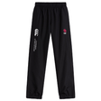 The University of Oklahoma Women Cuffed Hem Stadium Pant by Canterbury, featuring "OU Rugby" and "Canterbury of New Zealand" logos, offers style and comfort with its elastic waistband. These black pants are an essential for rugby enthusiasts on or off the field. Brand: EMB Canterbury.