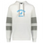 The WRS Augusta Nations of Rugby Uruguay Jackson Way Hoodie features gray sleeve bands, a blue "Uruguay Rugby" logo, and a rugby player silhouette on the front.