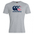 The Canterbury USA CCC Flag Club T-Shirt, by WRS Canterbury, is a gray cotton blend featuring a branded American flag design.