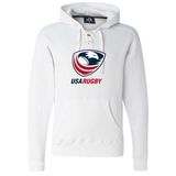 Support your favorite team with style in this WRS Alpha Broder USA Rugby Crest Hockey Hoodie, featuring the iconic USA Rugby logo.